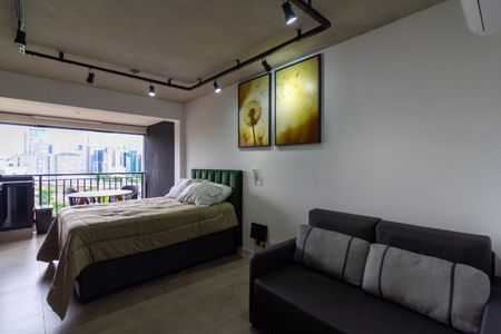 Sala de apartamento para alugar com 1 quarto, 33m² em Vila Cordeiro, São Paulo