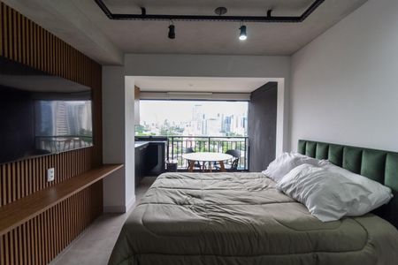 Quarto de apartamento para alugar com 1 quarto, 33m² em Vila Cordeiro, São Paulo