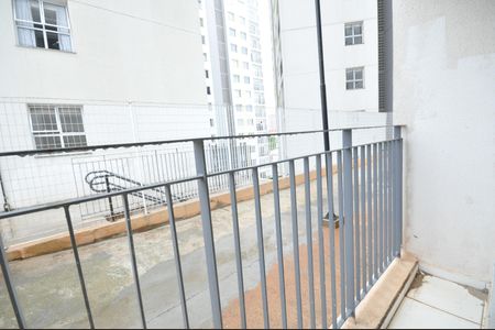 Sacada da Sala de apartamento à venda com 1 quarto, 38m² em Parque Vitoria, São Paulo