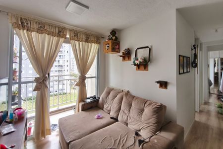 Sala de apartamento à venda com 2 quartos, 45m² em Jardim das Cerejeiras, Campinas