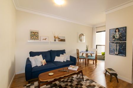 Sala de apartamento à venda com 1 quarto, 49m² em Cambuí, Campinas