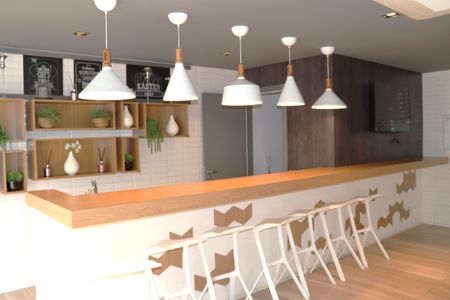 Studio à venda com 34m², 1 quarto e sem vagaSalão de Festas