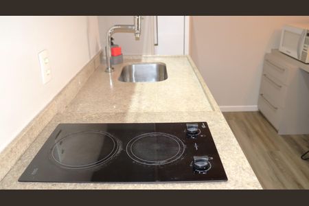 Studio à venda com 34m², 1 quarto e sem vagaCozinha