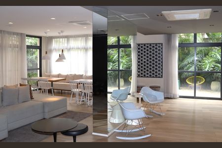 Studio à venda com 34m², 1 quarto e sem vagaSalão de Festas