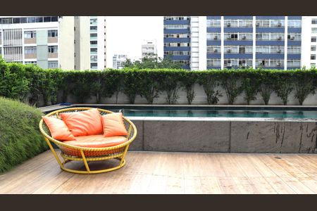 Studio à venda com 34m², 1 quarto e sem vagaPiscina