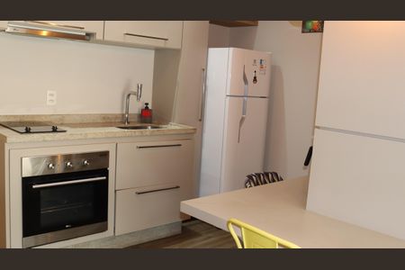 Studio à venda com 34m², 1 quarto e sem vagaCozinha