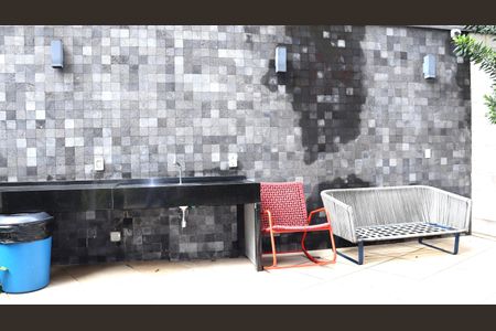 Studio à venda com 34m², 1 quarto e sem vagaChurrasqueira