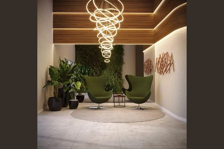 Apartamento para alugar com 75m², 2 quartos e 1 vagaHall de entrada