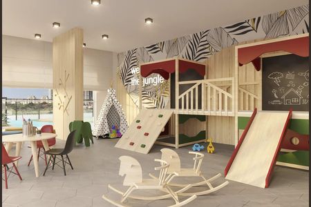 Apartamento para alugar com 75m², 2 quartos e 1 vagaBrinquedoteca