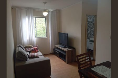 Sala de apartamento à venda com 2 quartos, 49m² em Cidade São Jorge, Santo André