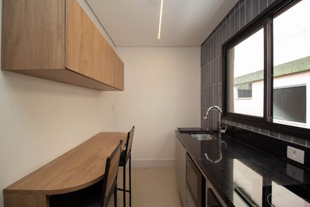 Studio para alugar com 32m², 1 quarto e sem vagaCozinha