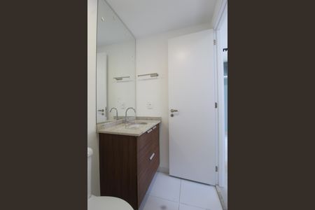 Banheiro da Suíte de kitnet/studio para alugar com 1 quarto, 25m² em Vila Nova Conceição, São Paulo