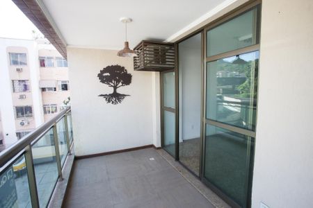 Varanda da Sala de apartamento para alugar com 4 quartos, 102m² em Freguesia (jacarepaguá), Rio de Janeiro