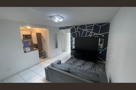 Sala de apartamento à venda com 2 quartos, 64m² em Palmital, Lagoa Santa