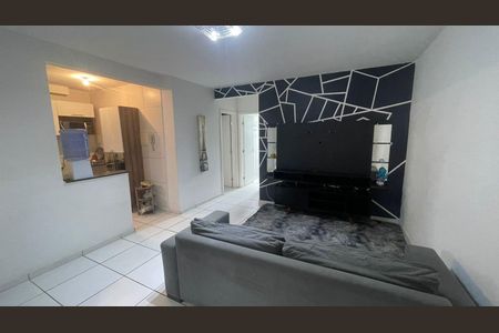 Sala de apartamento à venda com 2 quartos, 64m² em Palmital, Lagoa Santa