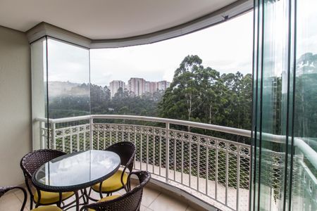 Varanda de apartamento à venda com 2 quartos, 82m² em Tamboré, Santana de Parnaíba