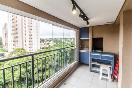 Varanda gourmet de apartamento para alugar com 2 quartos, 69m² em Empresarial 18 do Forte, Barueri