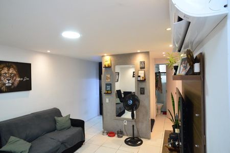 Sala de apartamento para alugar com 2 quartos, 63m² em Itanhangá, Rio de Janeiro
