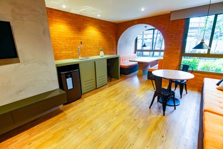 Apartamento para alugar com 38m², 1 quarto e sem vagaLounge