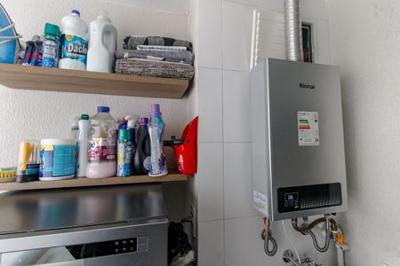 Apartamento para alugar com 38m², 1 quarto e sem vagaDetalhe da area de serviço