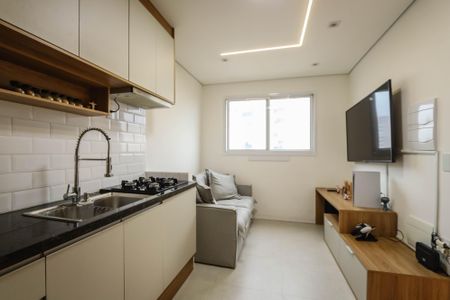 Sala de apartamento à venda com 1 quarto, 28m² em Vila Andrade, São Paulo