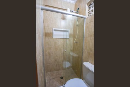 Casa para alugar com 100m², 2 quartos e 1 vaga Casa para alugar com 100m², 2 quartos e 1 vagaBanheiro da suíte