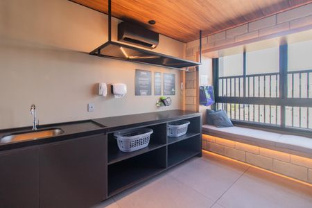 Apartamento à venda com 44m², 1 quarto e 1 vagaLavanderia