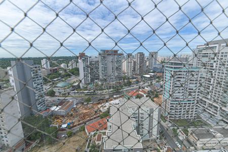 Varanda - Vista de apartamento à venda com 2 quartos, 74m² em Jardim das Acacias, São Paulo
