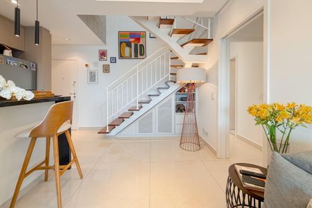 Sala de apartamento à venda com 2 quartos, 114m² em Bosque da Saúde, São Paulo