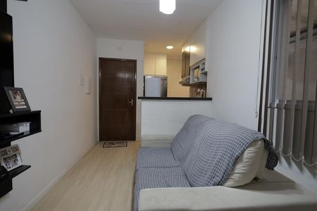 Sala de apartamento à venda com 2 quartos, 47m² em Vila Tibiriçá, Santo André