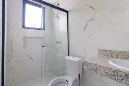 Casa de condomínio para alugar com 110m², 2 quartos e 2 vagasBanheiro Social