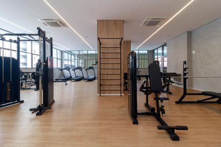 Apartamento à venda com 77m², 2 quartos e 1 vaga Apartamento à venda com 77m², 2 quartos e 1 vagaAcademia