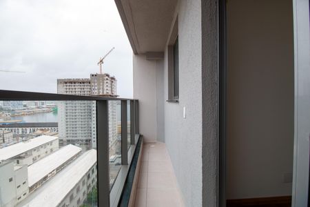 Sala Varanda de apartamento para alugar com 1 quarto, 34m² em Santo Cristo, Rio de Janeiro