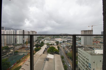 Sala Varanda de apartamento para alugar com 1 quarto, 34m² em Santo Cristo, Rio de Janeiro