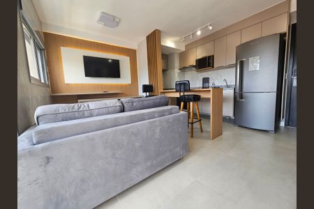 Sala de apartamento para alugar com 1 quarto, 33m² em Vila Cordeiro, São Paulo