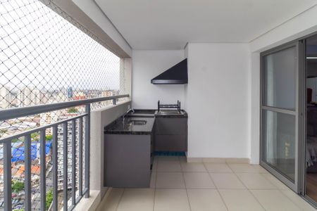 Varanda gourmet de apartamento à venda com 2 quartos, 78m² em Vila Prudente, São Paulo