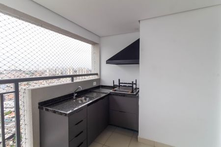 Varanda gourmet de apartamento à venda com 2 quartos, 78m² em Vila Prudente, São Paulo