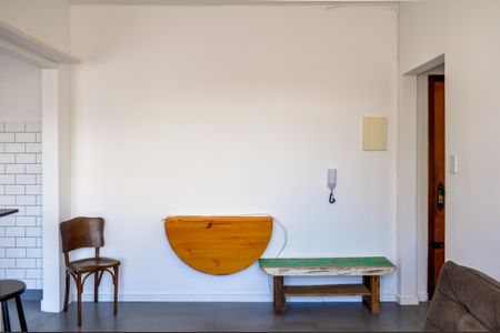 Sala  de apartamento à venda com 1 quarto, 52m² em Menino Deus, Porto Alegre