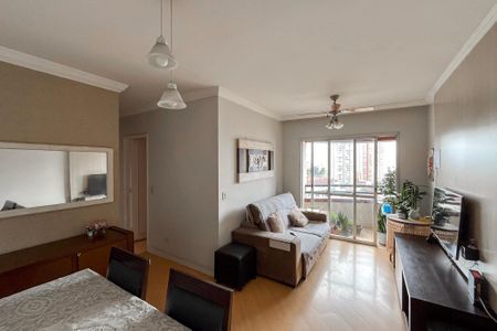 Sala de apartamento à venda com 3 quartos, 75m² em Vila Gumercindo, São Paulo