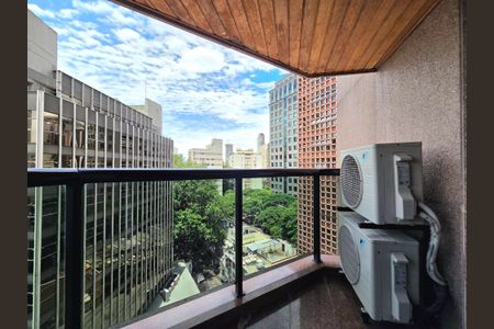 Varanda de apartamento para alugar com 1 quarto, 44m² em Jardim Paulistano, São Paulo