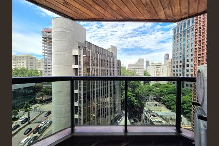 Varanda de apartamento para alugar com 1 quarto, 44m² em Jardim Paulistano, São Paulo