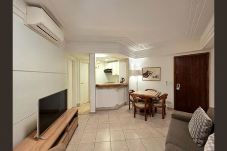Sala de apartamento para alugar com 1 quarto, 44m² em Jardim Paulistano, São Paulo