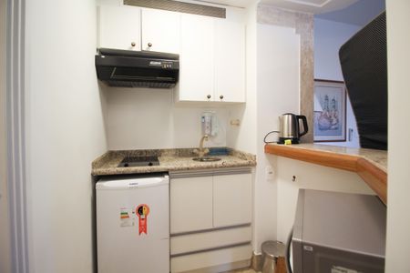 Apartamento à venda com 44m², 1 quarto e 1 vagaCozinha