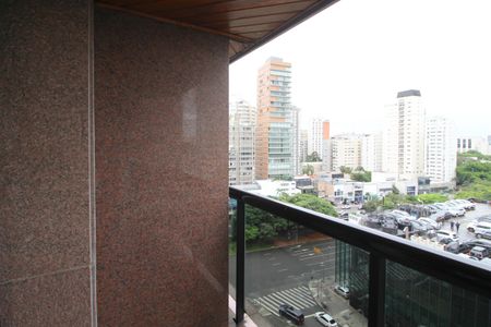 Varanda de apartamento à venda com 1 quarto, 44m² em Jardim Paulistano, São Paulo
