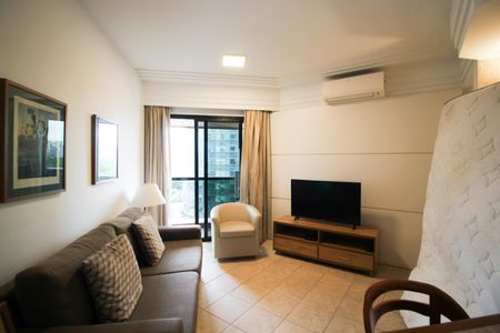 Sala de apartamento à venda com 1 quarto, 44m² em Jardim Paulistano, São Paulo