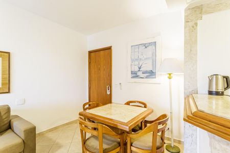 Sala de apartamento à venda com 1 quarto, 44m² em Jardim Paulistano, São Paulo