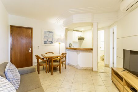 Sala de apartamento à venda com 1 quarto, 44m² em Jardim Paulistano, São Paulo