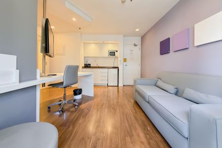 Studio à venda com 33m², 1 quarto e 1 vaga Studio à venda com 33m², 1 quarto e 1 vagaSala