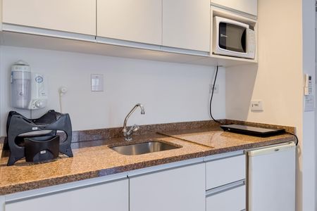 Studio à venda com 33m², 1 quarto e 1 vaga Studio à venda com 33m², 1 quarto e 1 vagaCozinha
