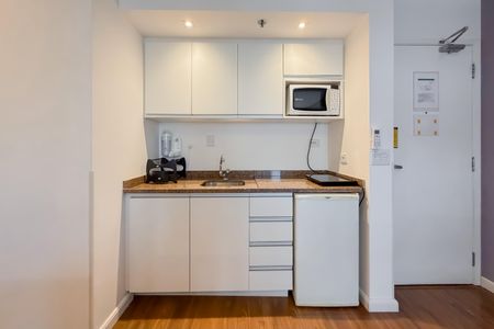 Studio à venda com 33m², 1 quarto e 1 vaga Studio à venda com 33m², 1 quarto e 1 vagaCozinha